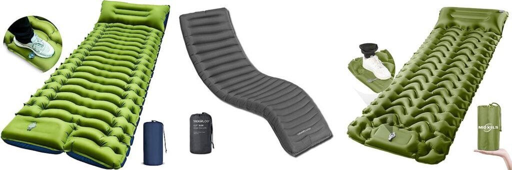 Ultralight Sleeping Pad combined image