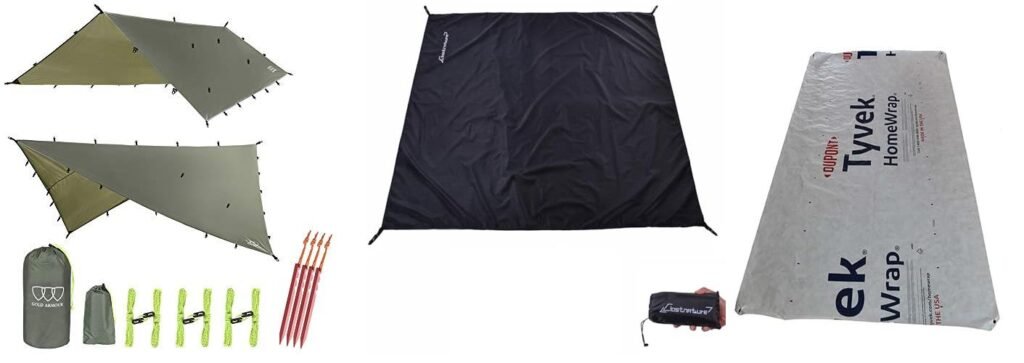 Ultralight Tarp combined image
