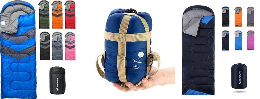 Value Sleeping Bag combined image