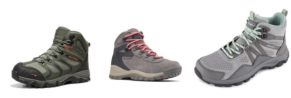 Vegan Hiking Boots combined image
