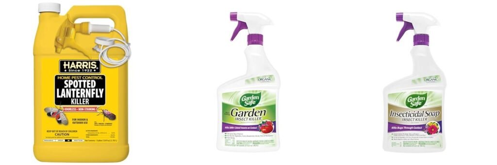 Vegetable Safe Lantern Fly Spray combined image