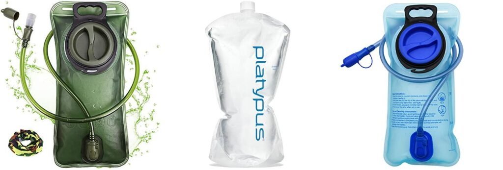 Water Bladder For Backpacking combined image