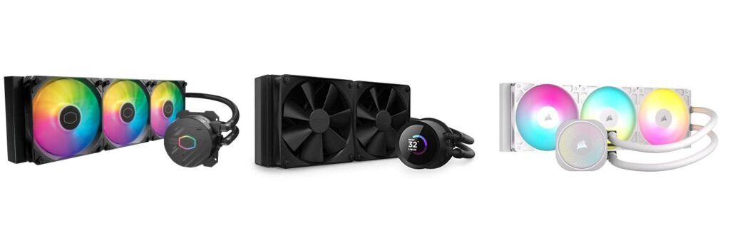 Water Cpu Cooler combined image