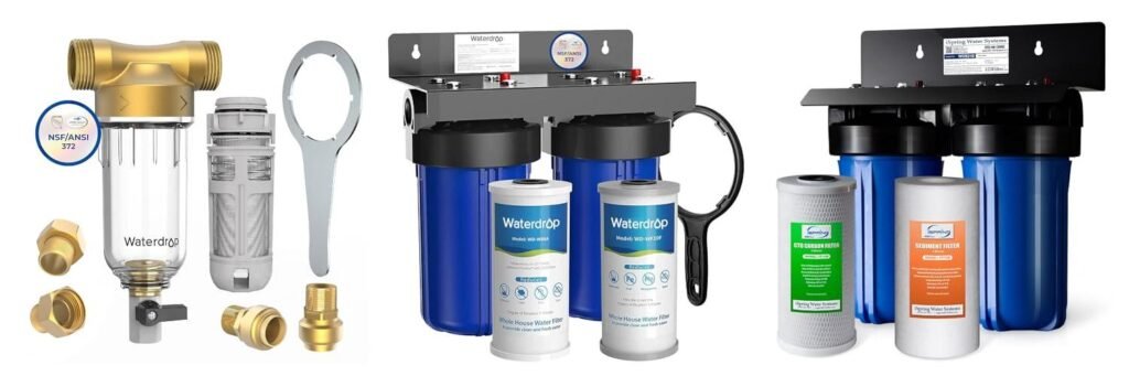 Water Filter Well Water combined image