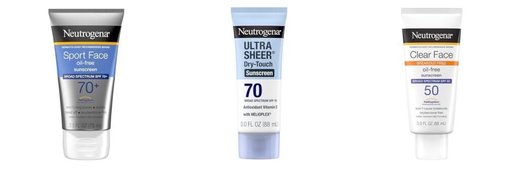 Water Resistant Sunscreen For Face combined image