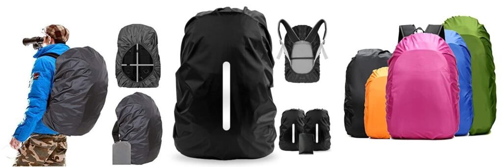 Waterproof Backpack Cover combined image