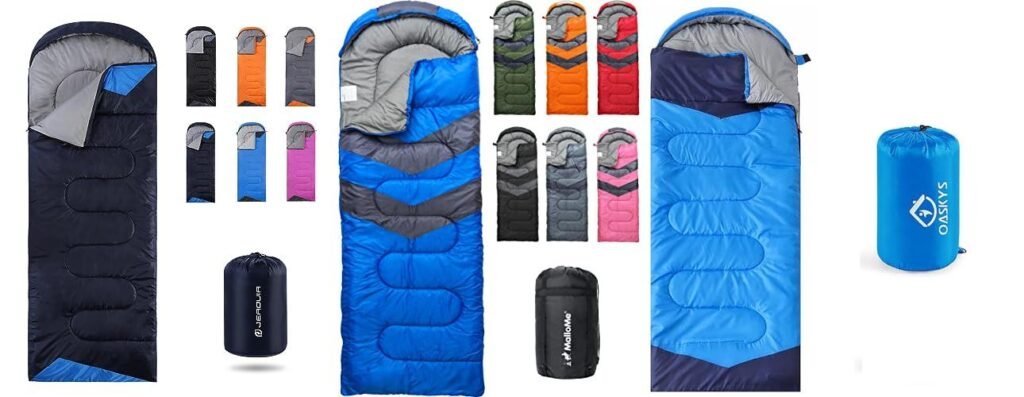 Waterproof Sleeping Bag combined image