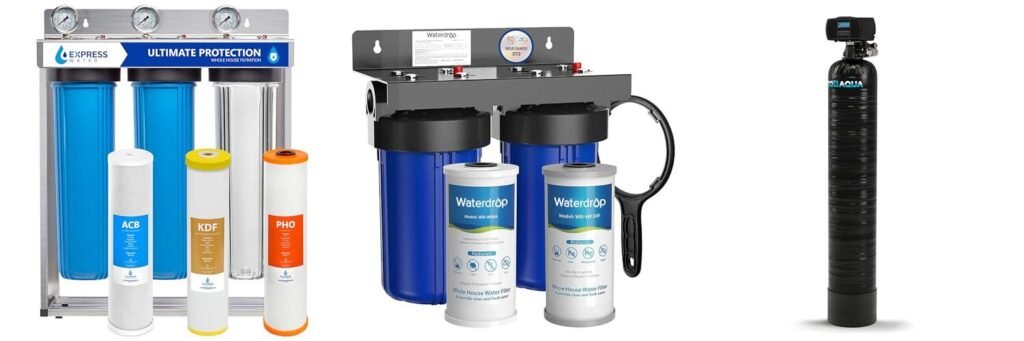 Well Water Filter System combined image