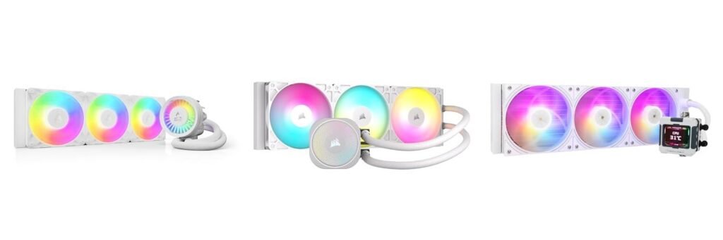 White Liquid Cooler combined image