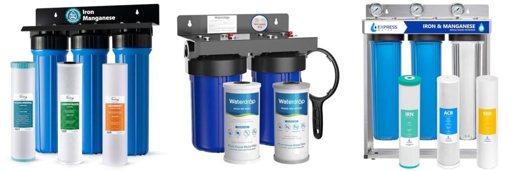 Whole House Water Filter For Iron combined image