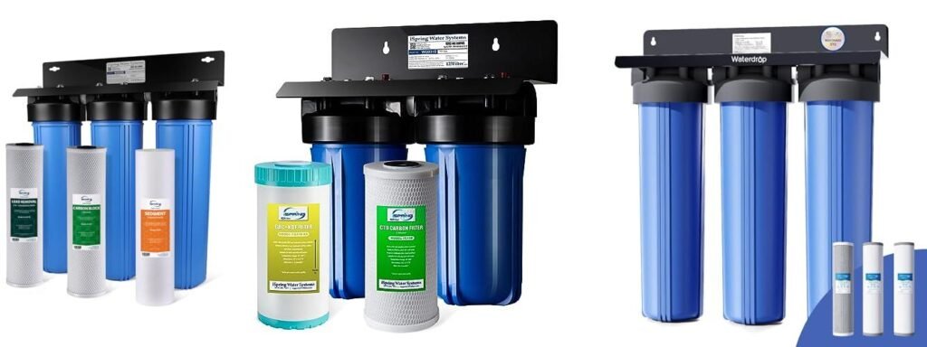 Whole House Water Filter For Lead Removal combined image