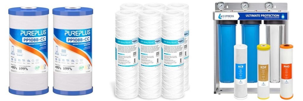 Whole House Water Filters For Well Water combined image