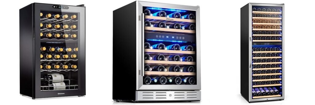 Wine Coolers Dual Zone combined image