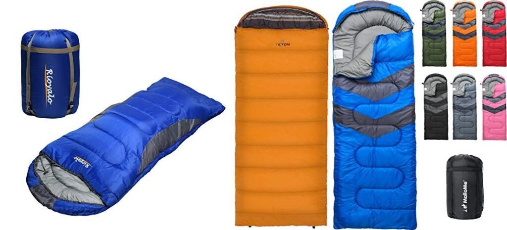 Winter Sleeping Bag combined image