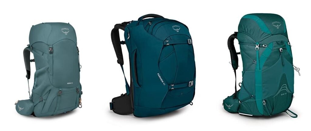 WomenS Backpacking Backpacks combined image