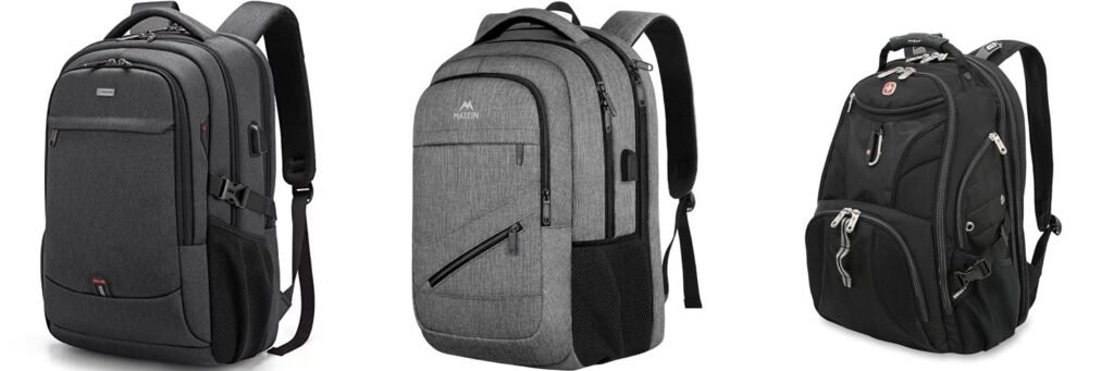 17 Inch Laptop Backpack combined image