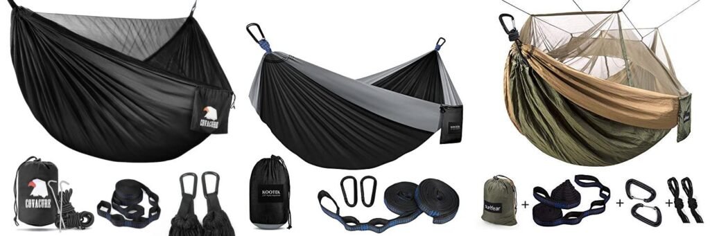 2 Person Camping Hammock combined image