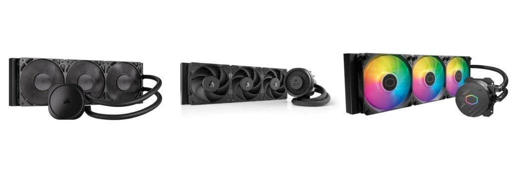 360Mm Aio Cooler combined image