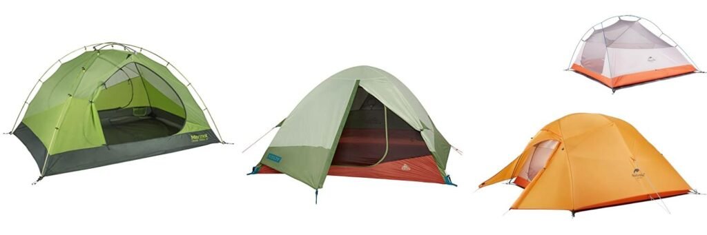 3P Backpacking Tent combined image