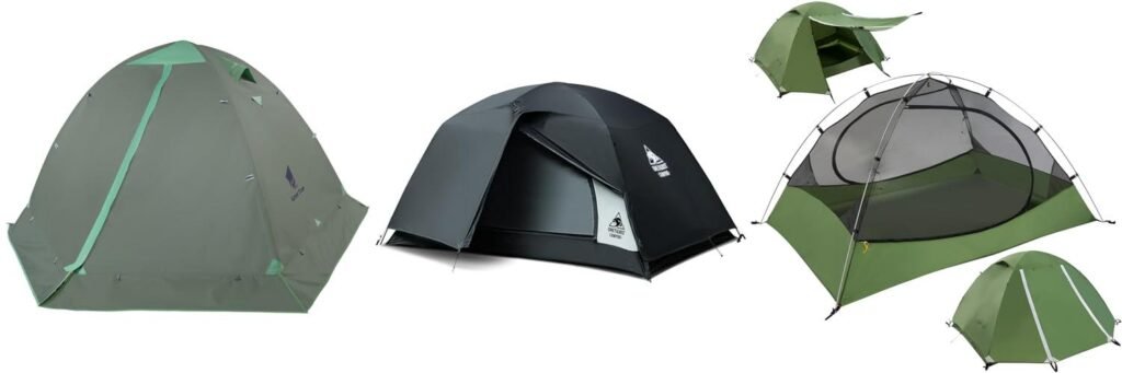 4 Season Backpacking Tents combined image