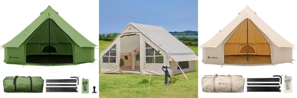 4 Season Tent For Family combined image