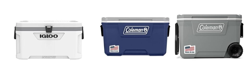 70 Qt Cooler combined image