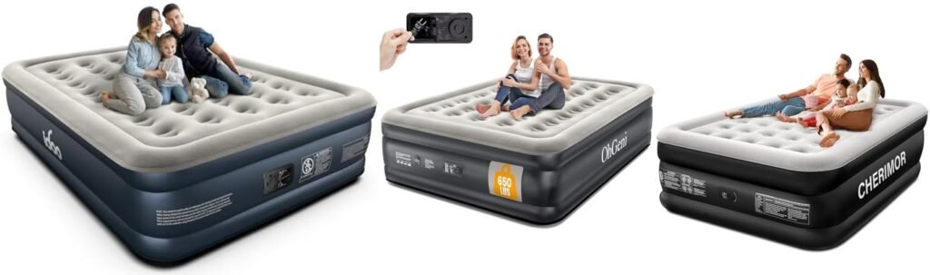 Air Mattress For Heavy Person combined image