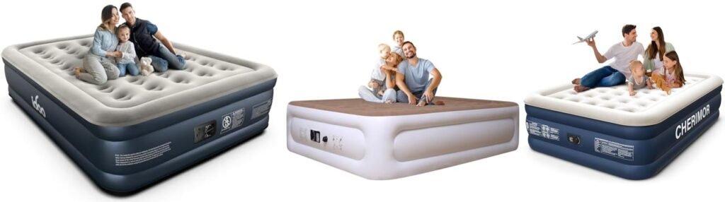 Air Mattress For Plus Size combined image