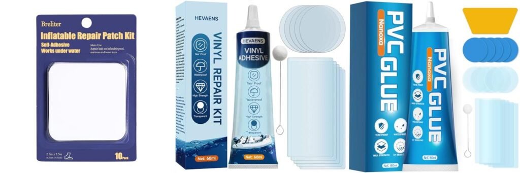 Air Mattress Patch Kit combined image