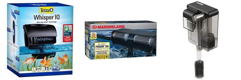 Aquarium Water Filter combined image