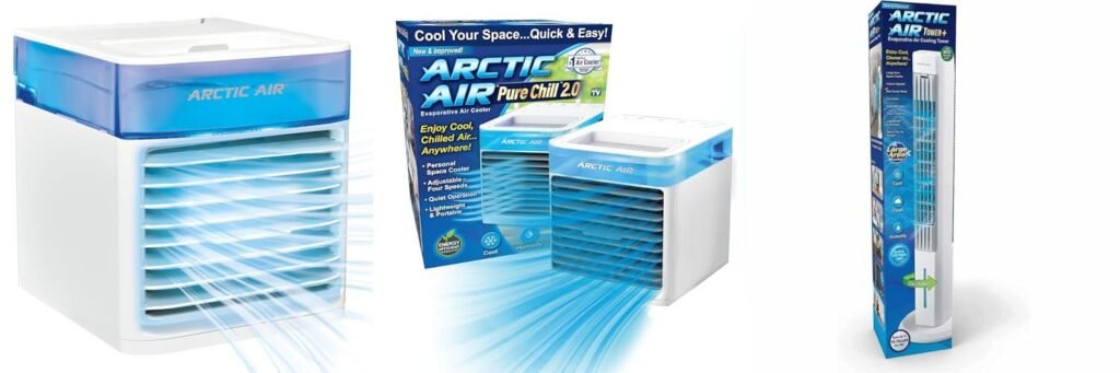 Arctic Air Cooler combined image