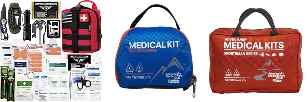 Backcountry First Aid Kit combined image