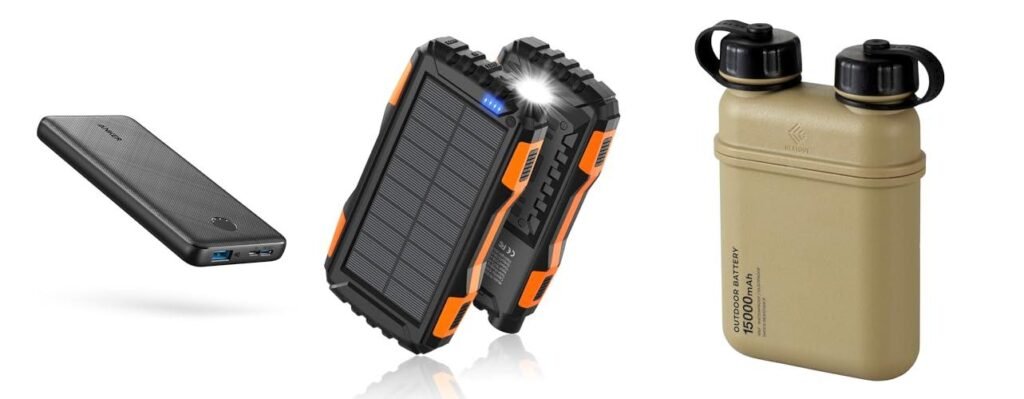 Backpacking Battery Bank combined image