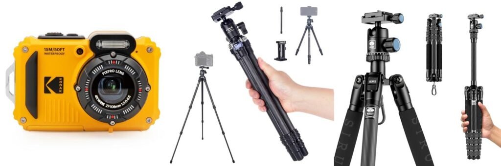 Backpacking Cameras combined image