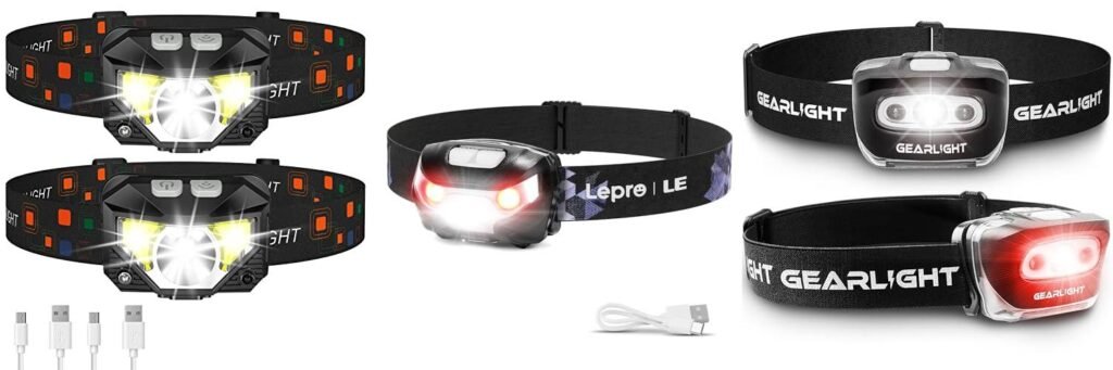 Backpacking Headlight combined image