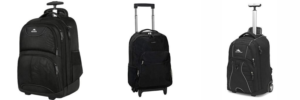 Backpacks With Wheels combined image