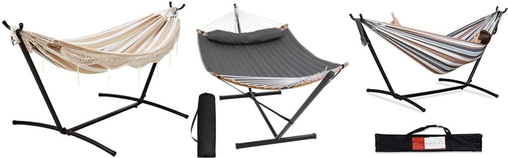 Backyard Hammock combined image