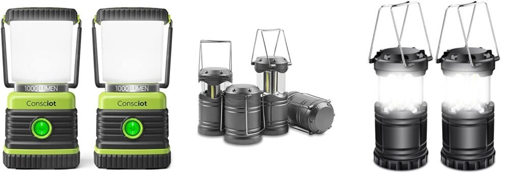 Battery Lantern combined image