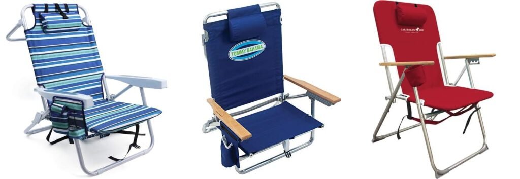 Beach Chair Backpack combined image