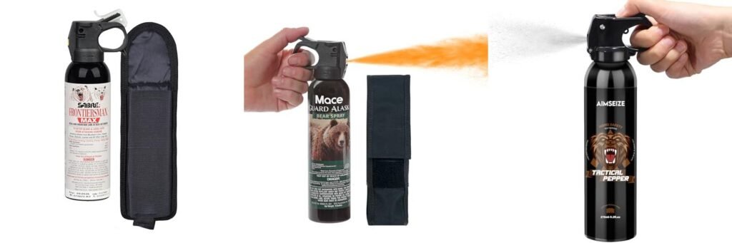 Bear Spray For Backpacking combined image