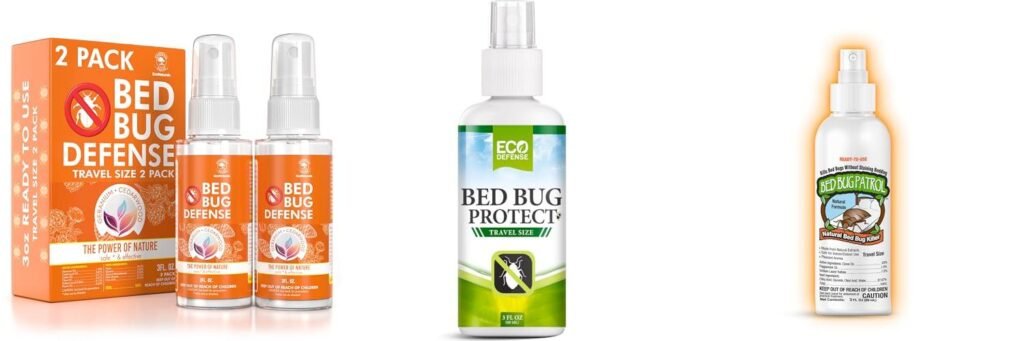 Bed Bug Spray For Travel combined image