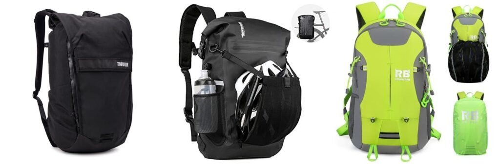 Bicycle Commuter Backpack combined image