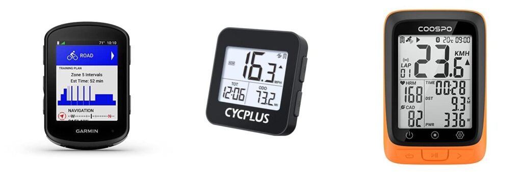 Bicycle Gps Computer combined image