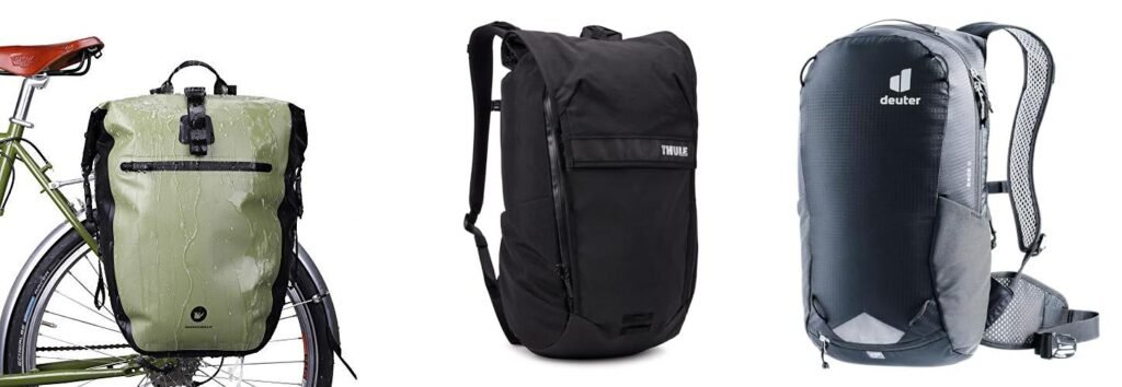 Bike Backpacks Commuting combined image