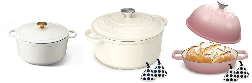 Bread Baking Dutch Oven combined image