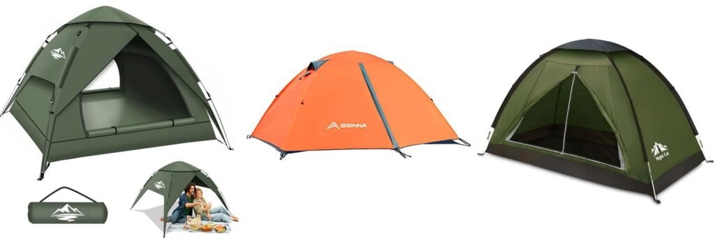 Budget Camping Tents combined image