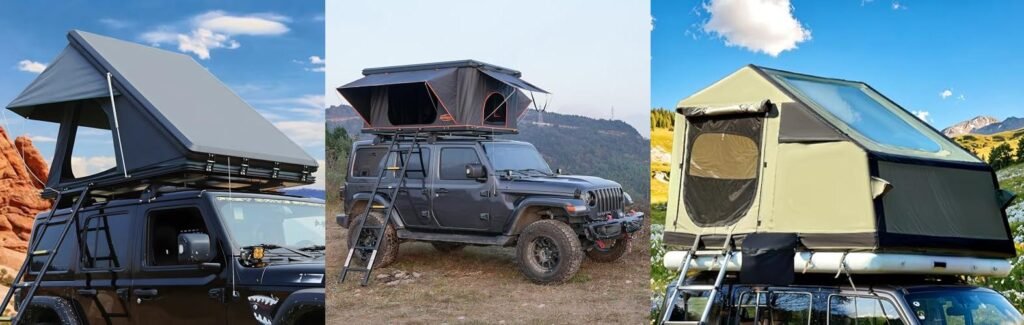 Budget Rooftop Tents combined image