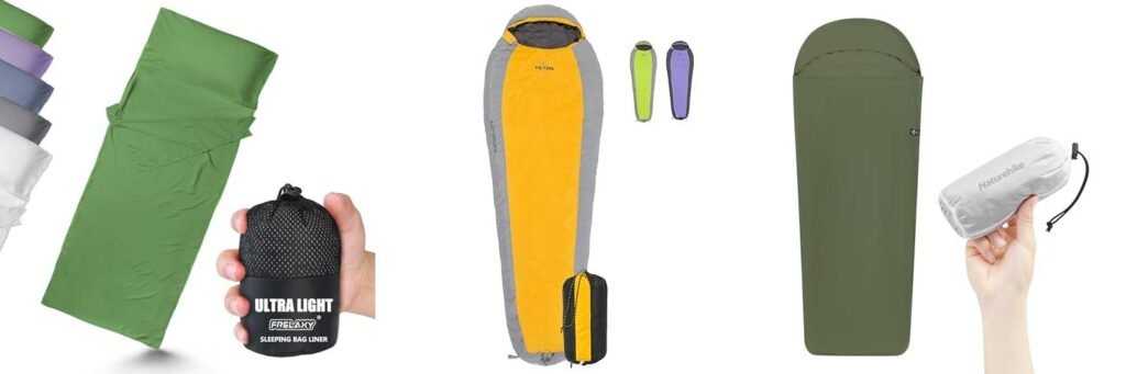 Budget Ultralight Sleeping Bag combined image
