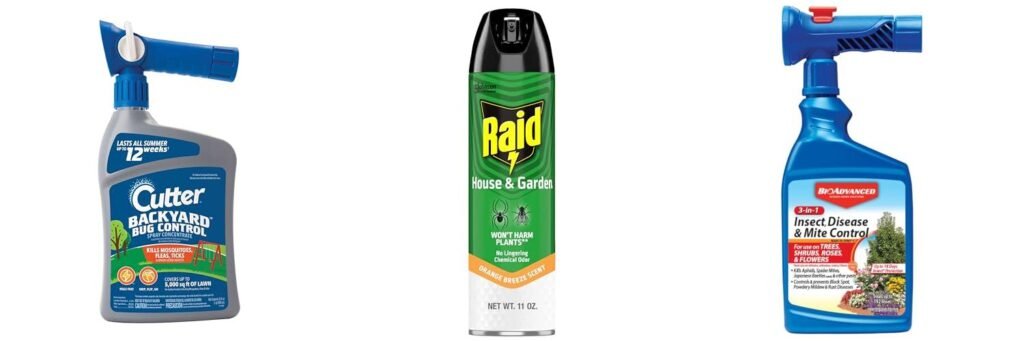 Bug Spray For Gardens combined image