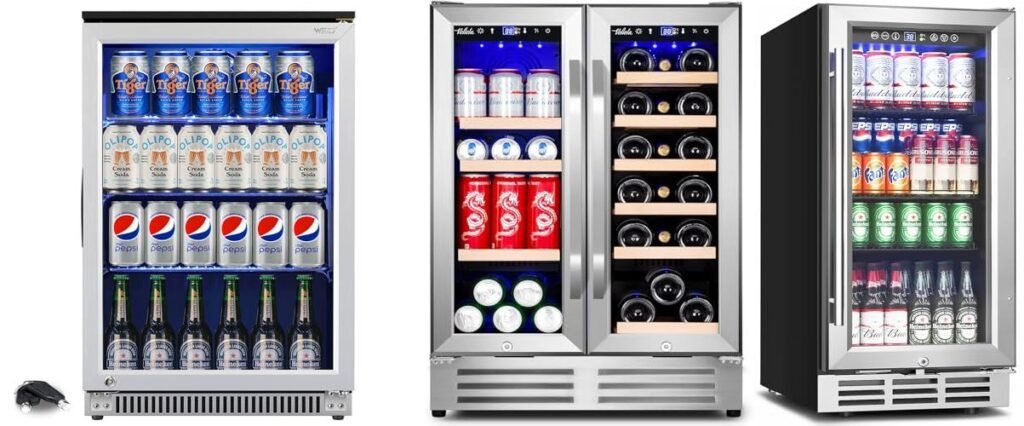 Built In Beverage Cooler combined image